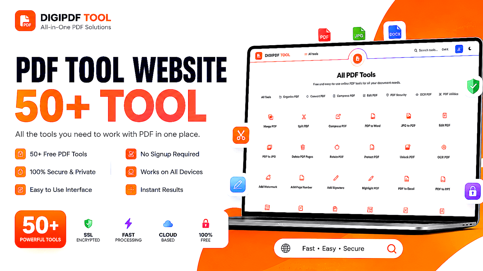 DigiWSPDF – All-in-One PDF Tools | 50+ PDF Tools - Image 1